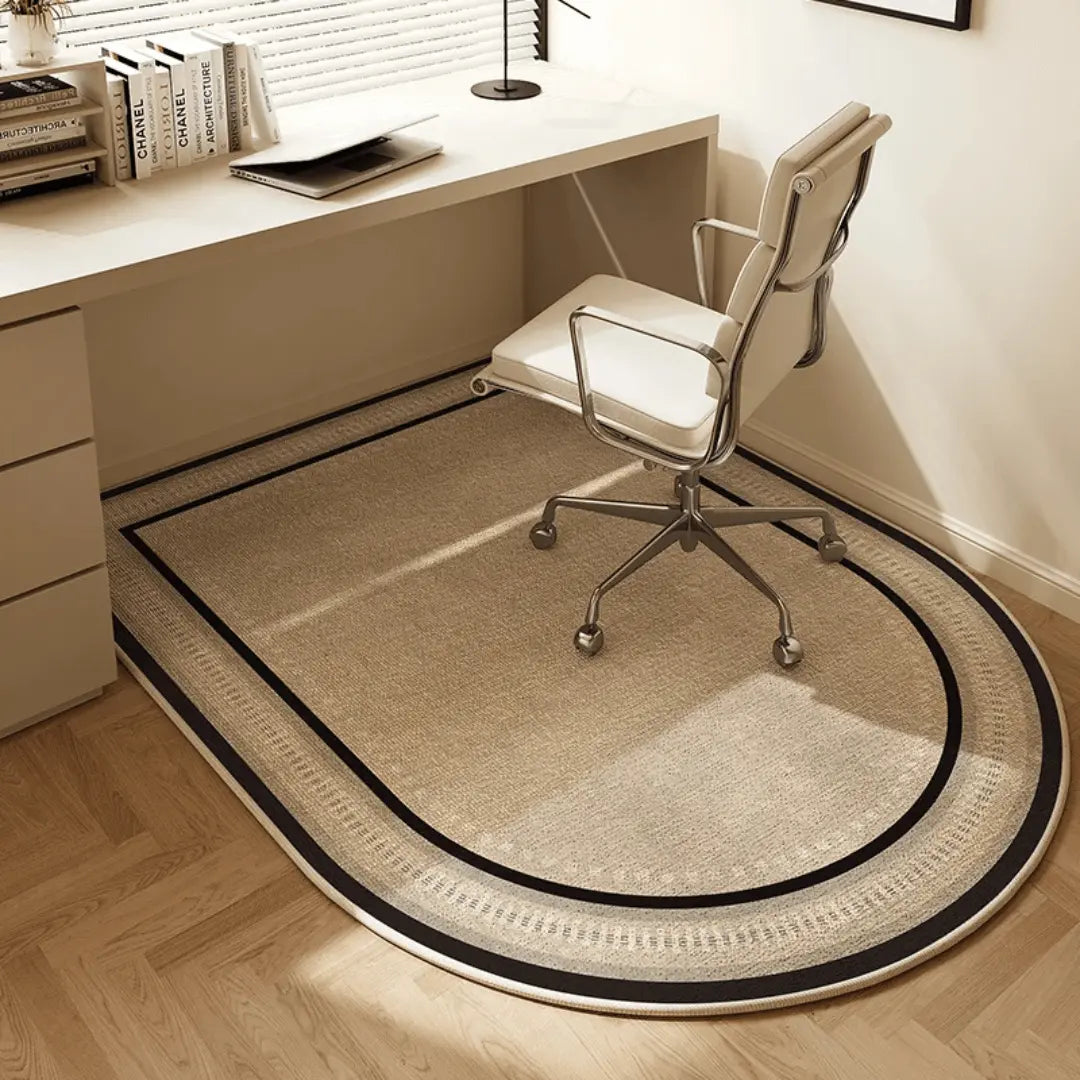 Non-slip chair mat for home office, providing ultimate floor protection for hard floors & carpets.