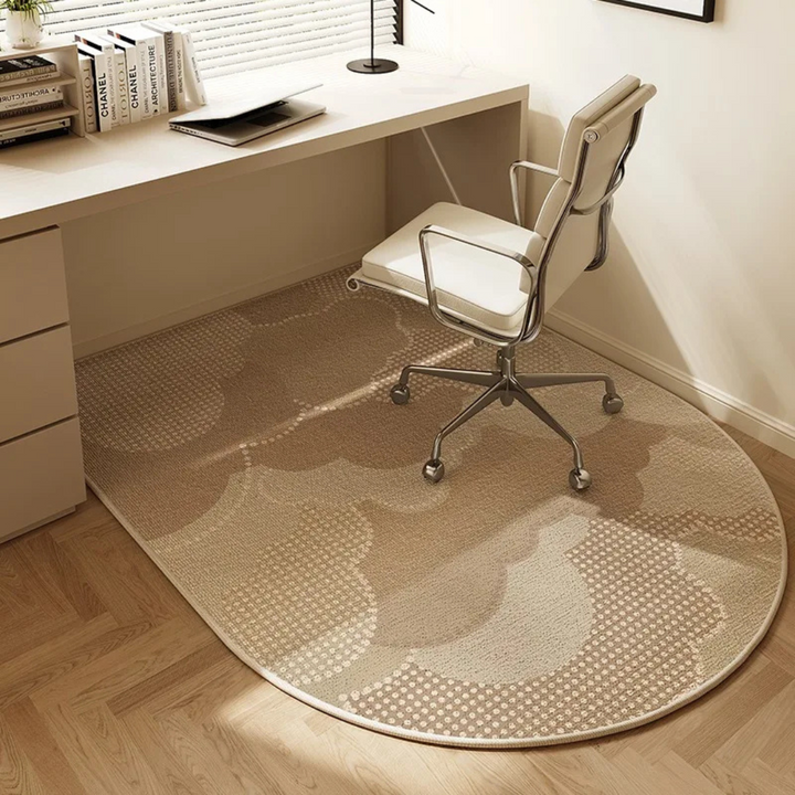 Workspace gaming mat, non-slip and durable, offering superior floor protection under desk chairs.