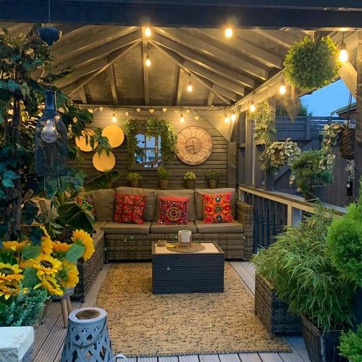 Long-lasting LED outdoor string lights, heavy-duty construction, waterproof for reliable garden lighting.