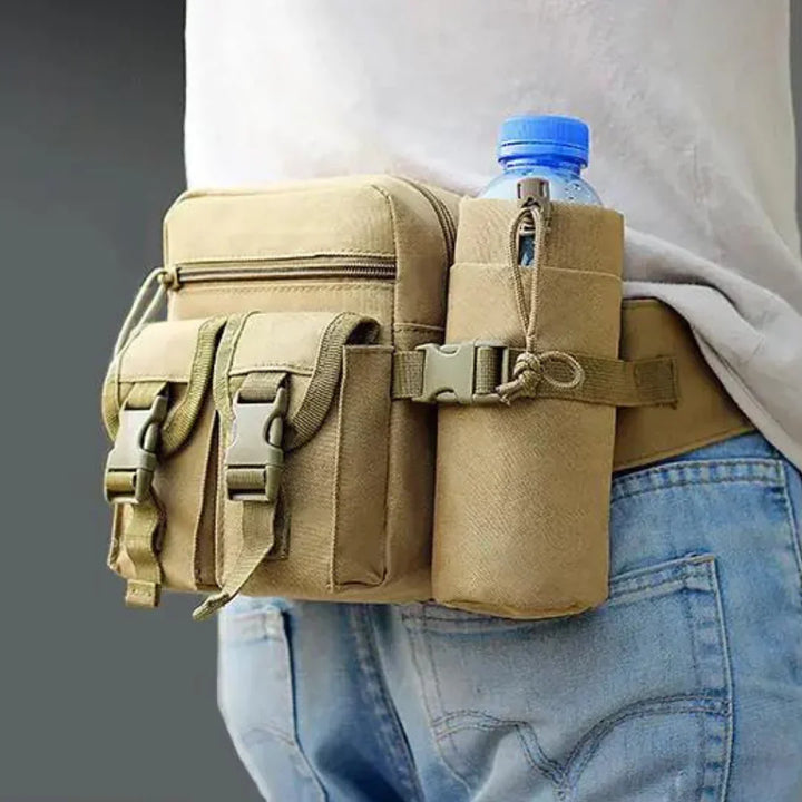 Versatile outdoor waist bag for hiking, trekking & travel. Keep essentials handy on your adventure.