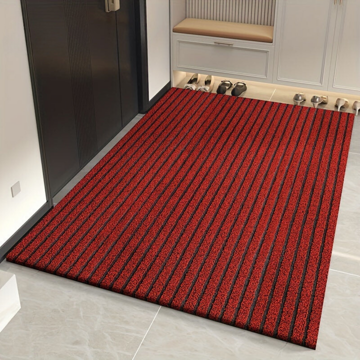 Stylish non-slip outdoor entryway rug for home decor. Weatherproof and durable floor mat, great for patios & hallways.