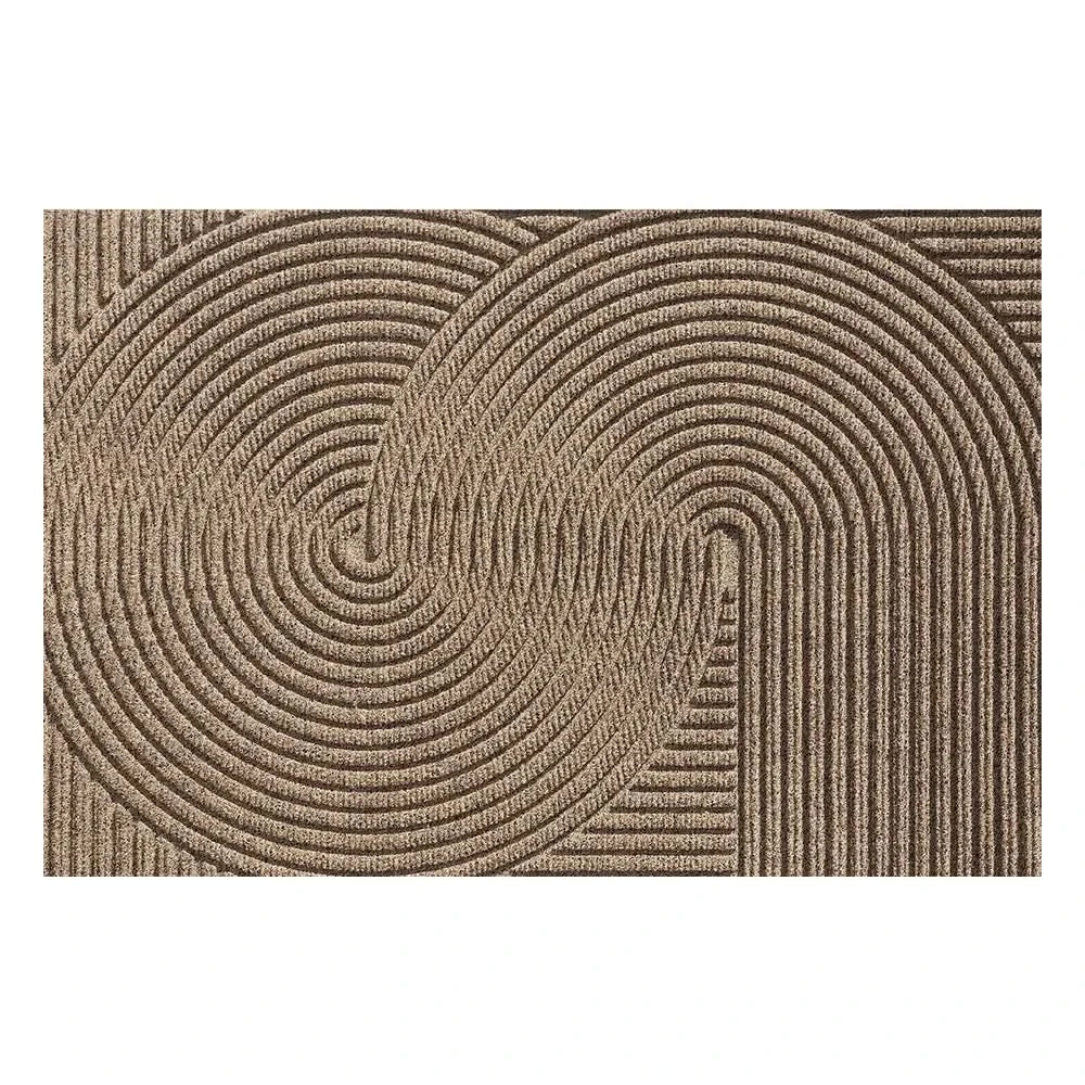 Absorbent eco-friendly entrance mat, non-slip indoor doormat for clean floors.