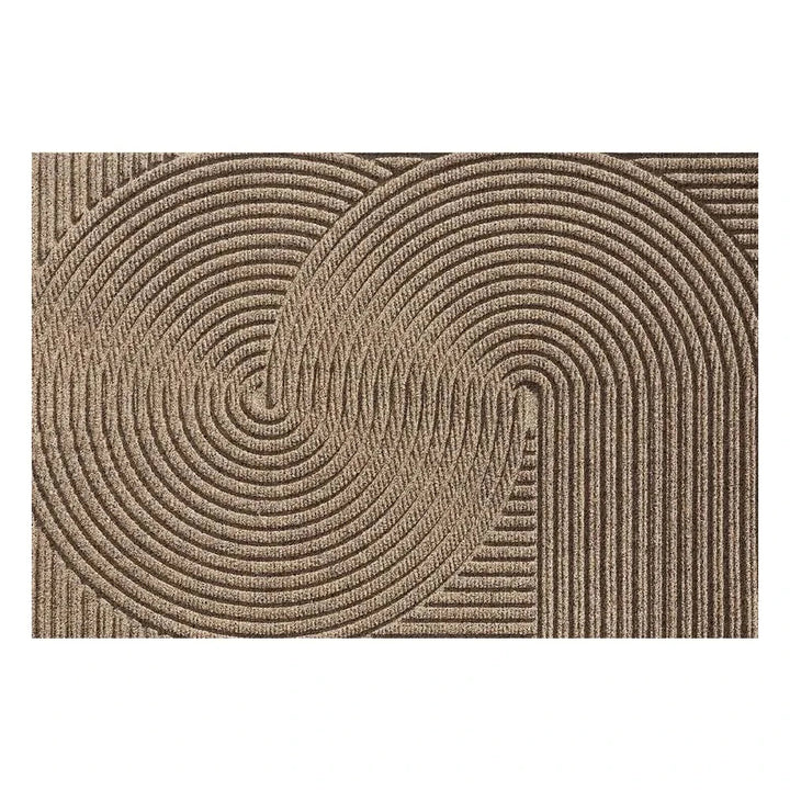 Absorbent eco-friendly entrance mat, non-slip indoor doormat for clean floors.