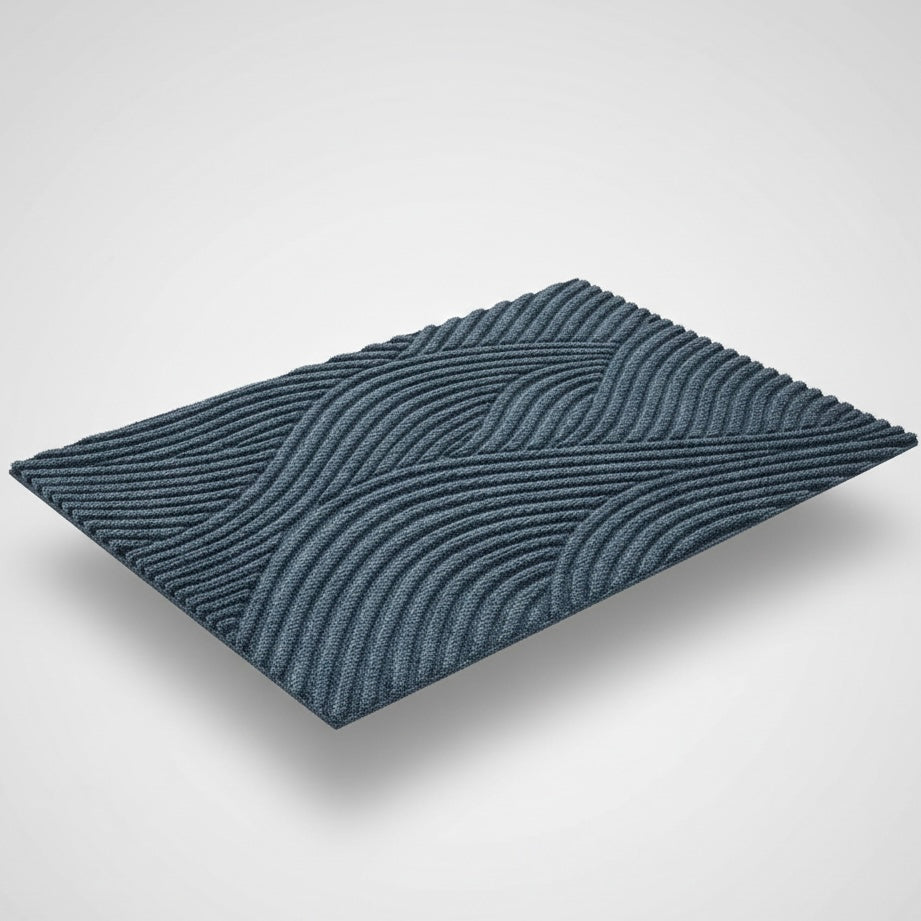 Machine washable eco-friendly non-slip entrance mat, convenient indoor doormat.