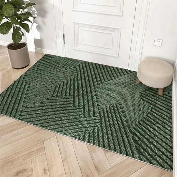 Stylish eco-friendly non-slip entrance mat, dirt trapping & durable for indoor use.
