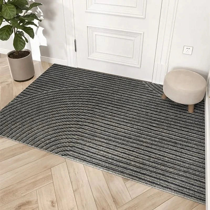 Front door eco-friendly entrance mat, non-slip & durable indoor floor protector.