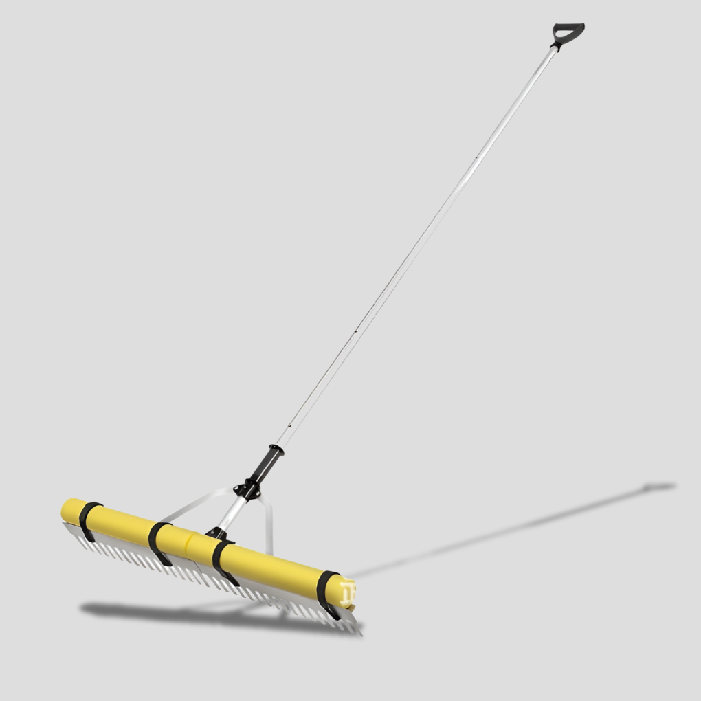Efficient floating lake weed removal rake for aquatic weed control and waterfront maintenance.