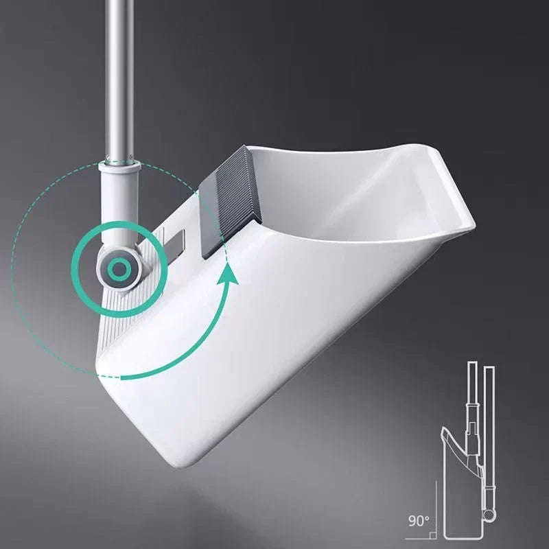 Durable home cleaning broom & dustpan set designed for long-lasting efficient floor maintenance.