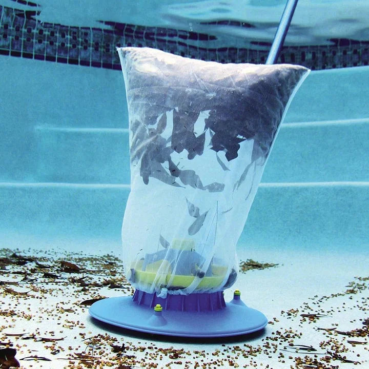 Efficient pool leaf vacuum, a powerful debris cleaner for sparkling swimming pool water maintenance.