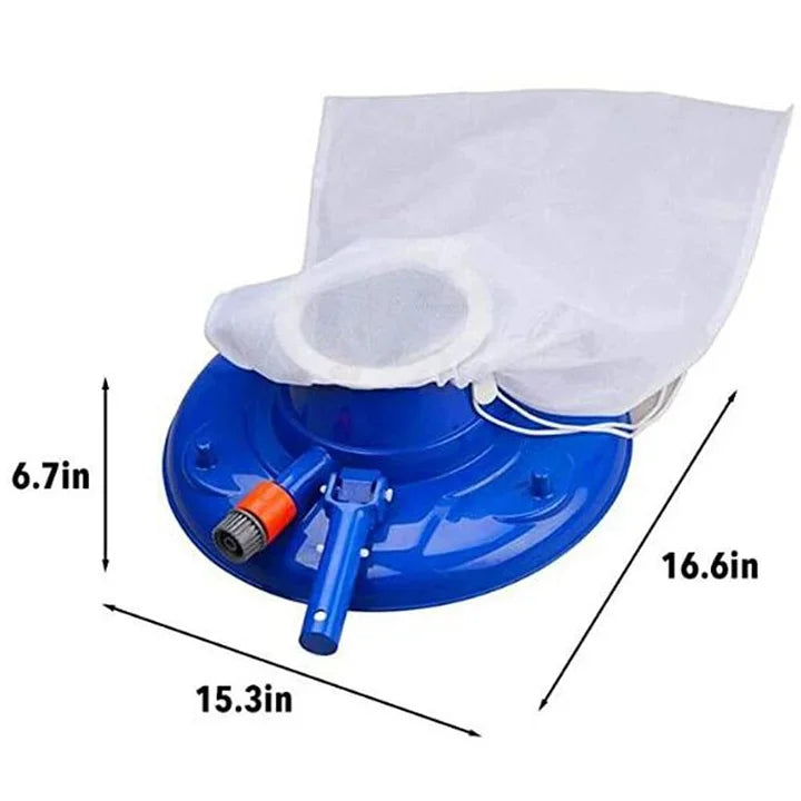 High-efficiency pool cleaner and leaf remover, simplifying swimming pool maintenance for a clean water experience.