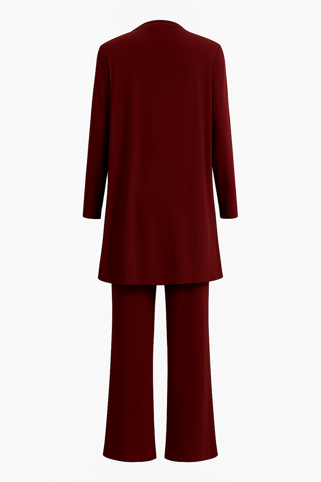 Stylish women's wear: elegant 3-piece mix and match outfit.