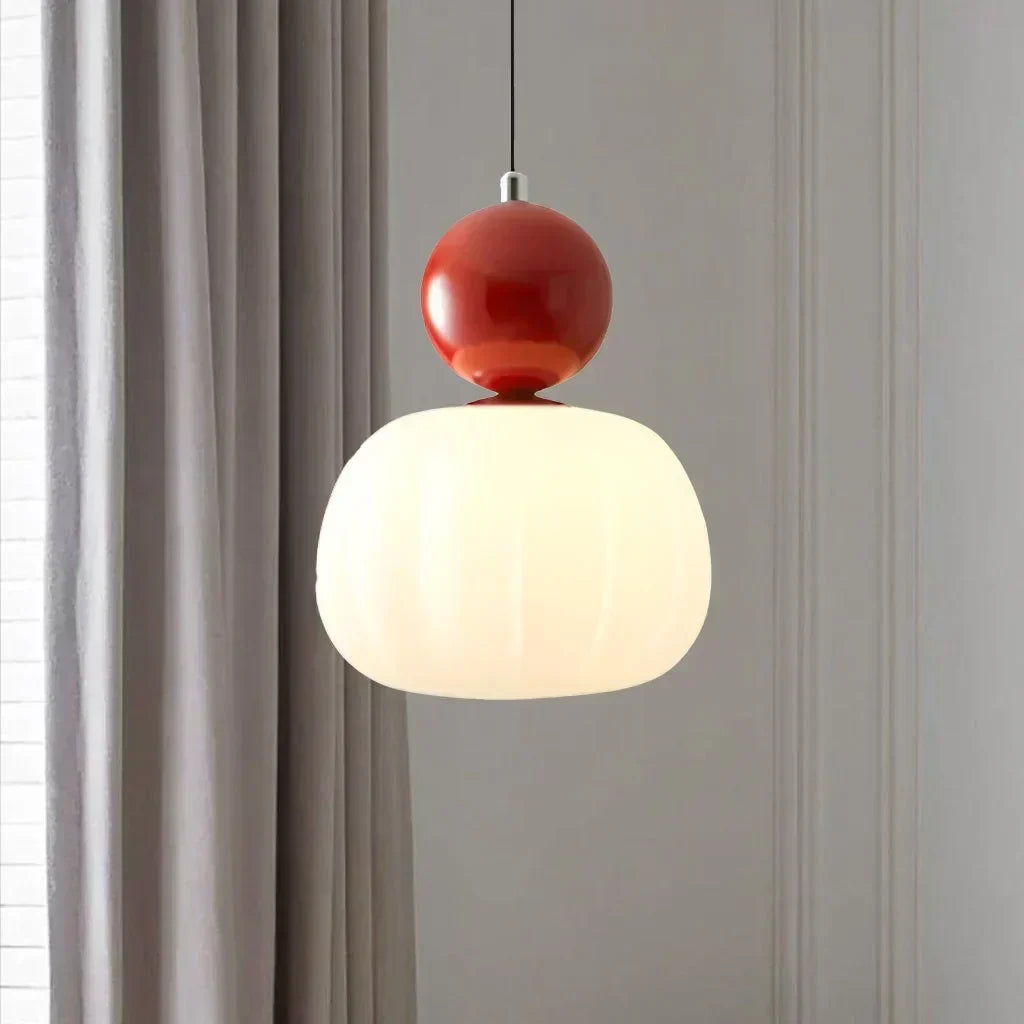 Elegant Art Deco lighting fixture. Vintage style pendant light, hanging ceiling lamp for unique home decor.