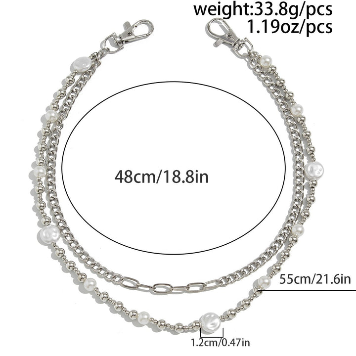 Stylish beaded eyewear lanyard & glasses chain for women. Keep sunglasses and reading glasses secure and fashionable.