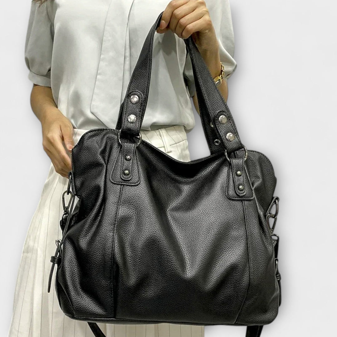Women's elegant khaki hobo shoulder bag, a versatile everyday fashion accessory.