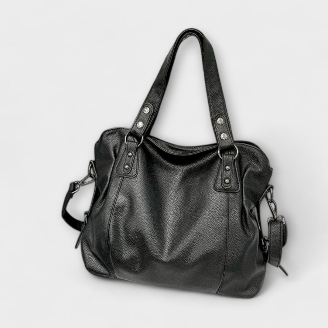 Classic brown hobo shoulder bag for women, a timeless and elegant fashion accessory.