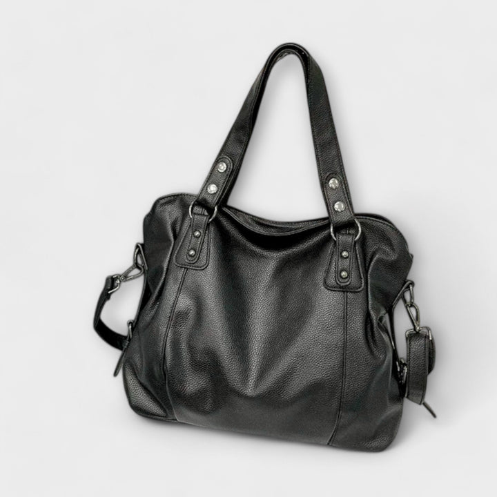 Classic brown hobo shoulder bag for women, a timeless and elegant fashion accessory.
