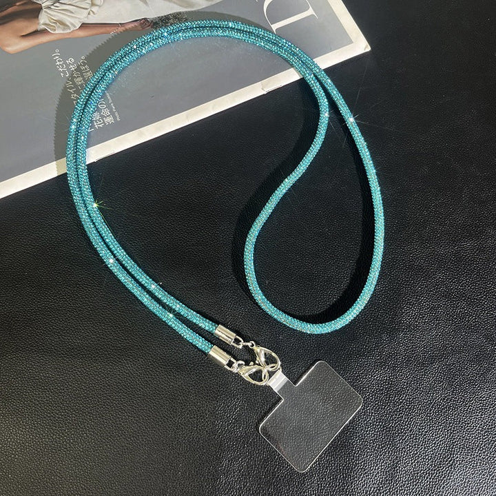 Stylish ID holder with an integrated crossbody lanyard, keeping badges accessible & safe.