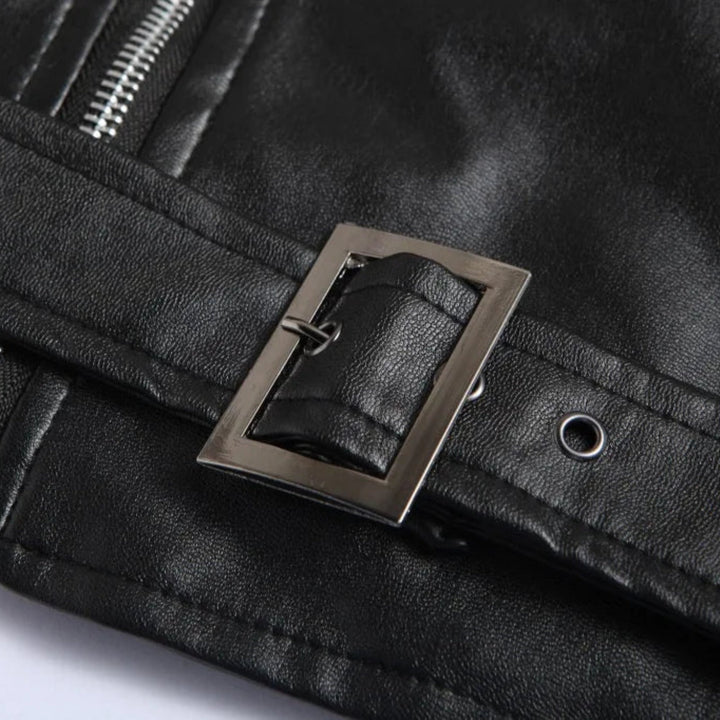 Full front view of a sleek men's bomber jacket, ideal versatile outerwear for elegant modern fashion.