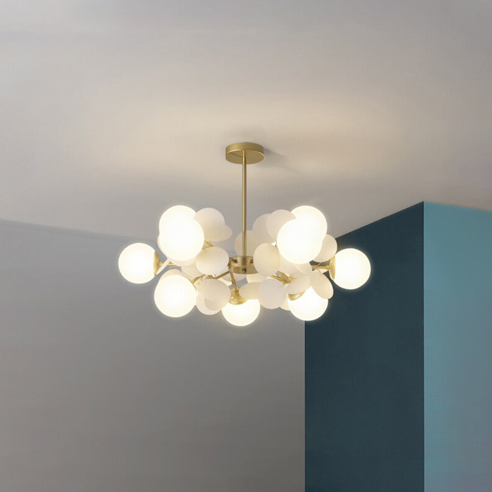 Indoor flush mount LED light, a beautiful branch design ceiling fixture for bedrooms.