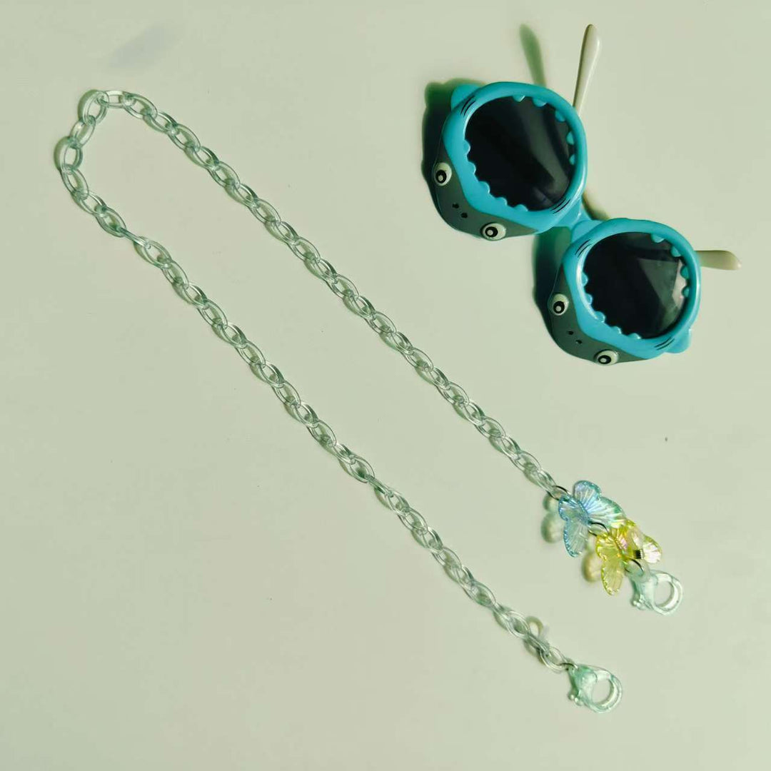 Charming butterfly necklace, a stunning gift for her, perfect for adding elegant style or holding glasses.
