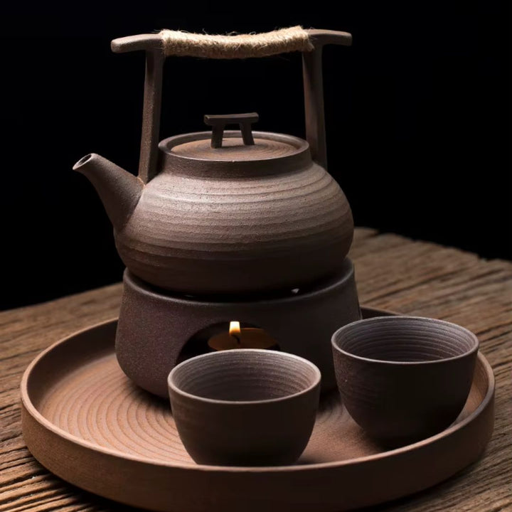 Stylish ceramic teapot and tea warmer, a perfect addition to your kitchenware and tea accessories.
