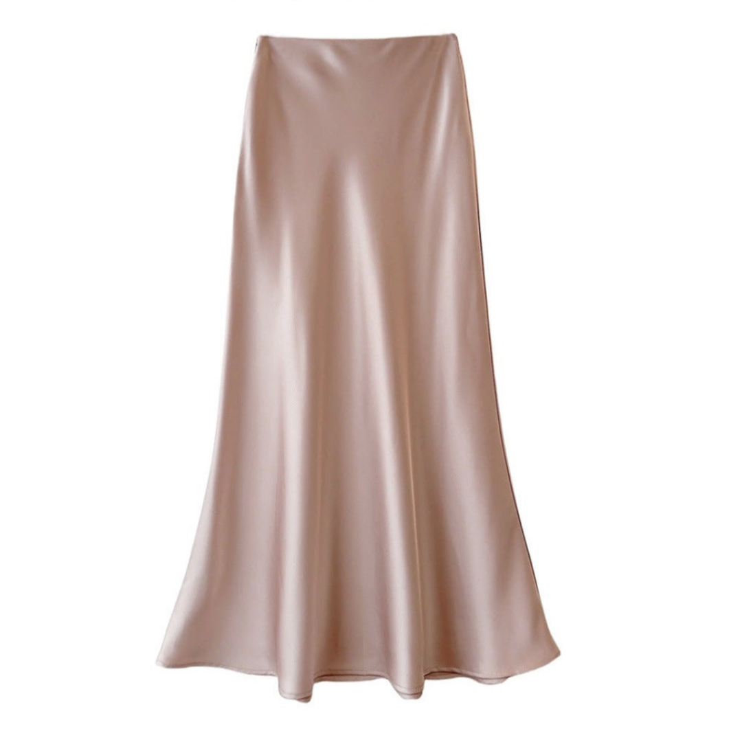 Women's elegant midi skirt with a graceful flow, perfect for any occasion.