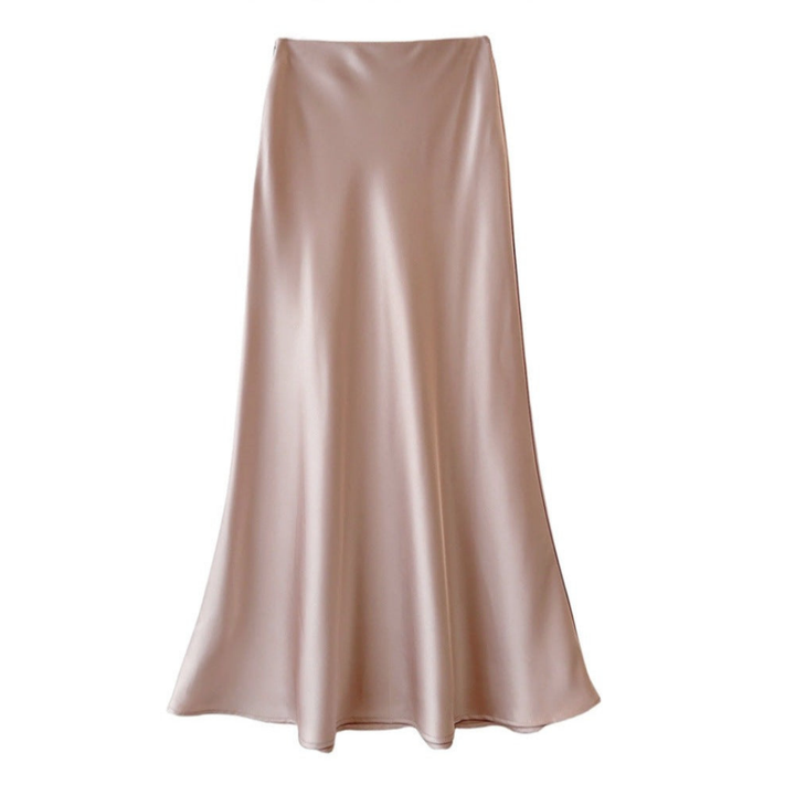 Women's elegant midi skirt with a graceful flow, perfect for any occasion.