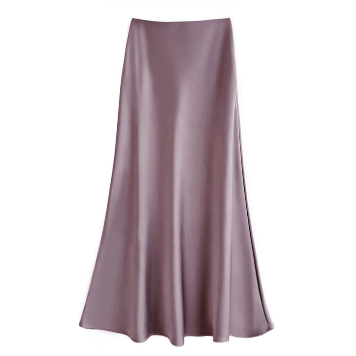 Elegant flowy midi skirt, a versatile addition to any woman's wardrobe.