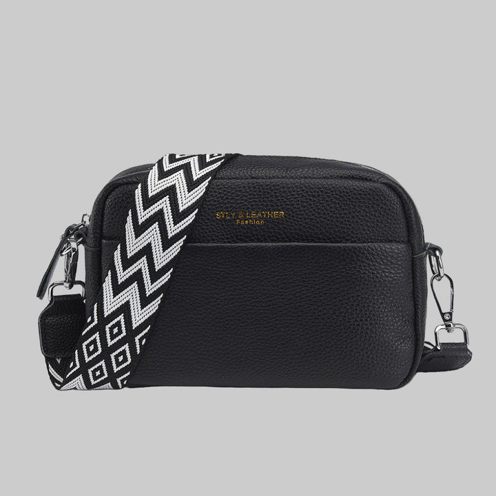 Elegant genuine leather women's everyday handbag, perfect for versatile styling.