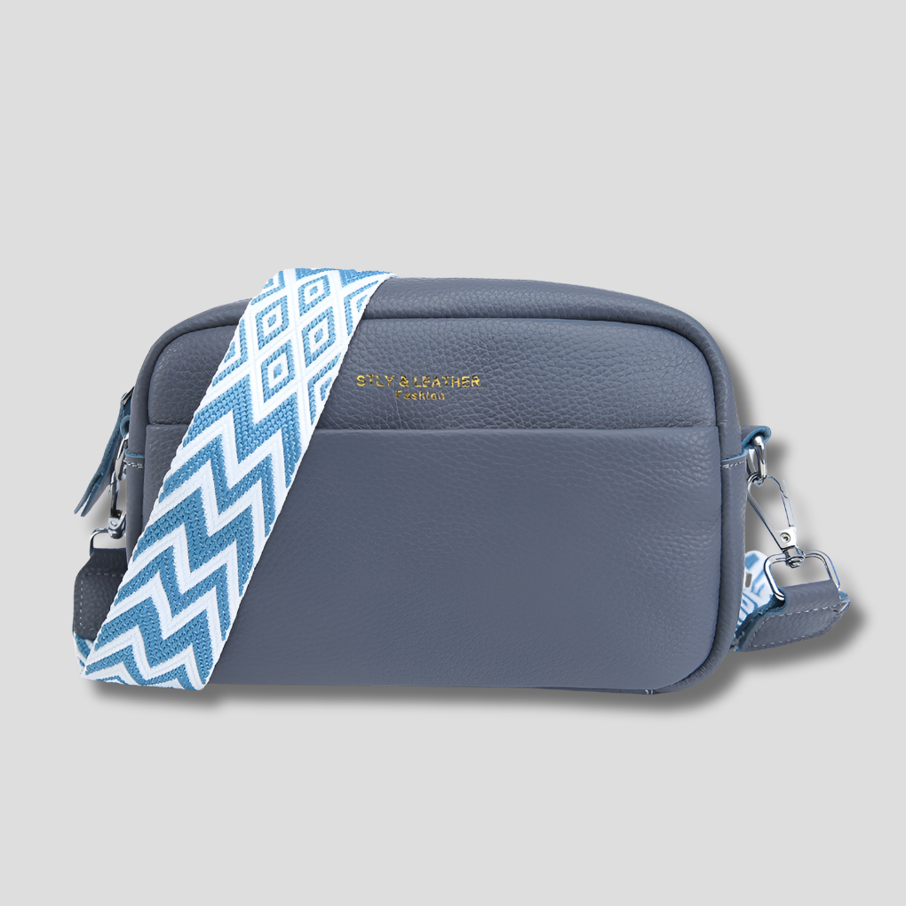 Stylish genuine leather crossbody bag for women, ideal for daily elegance.