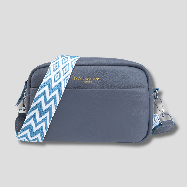 Stylish genuine leather crossbody bag for women, ideal for daily elegance.