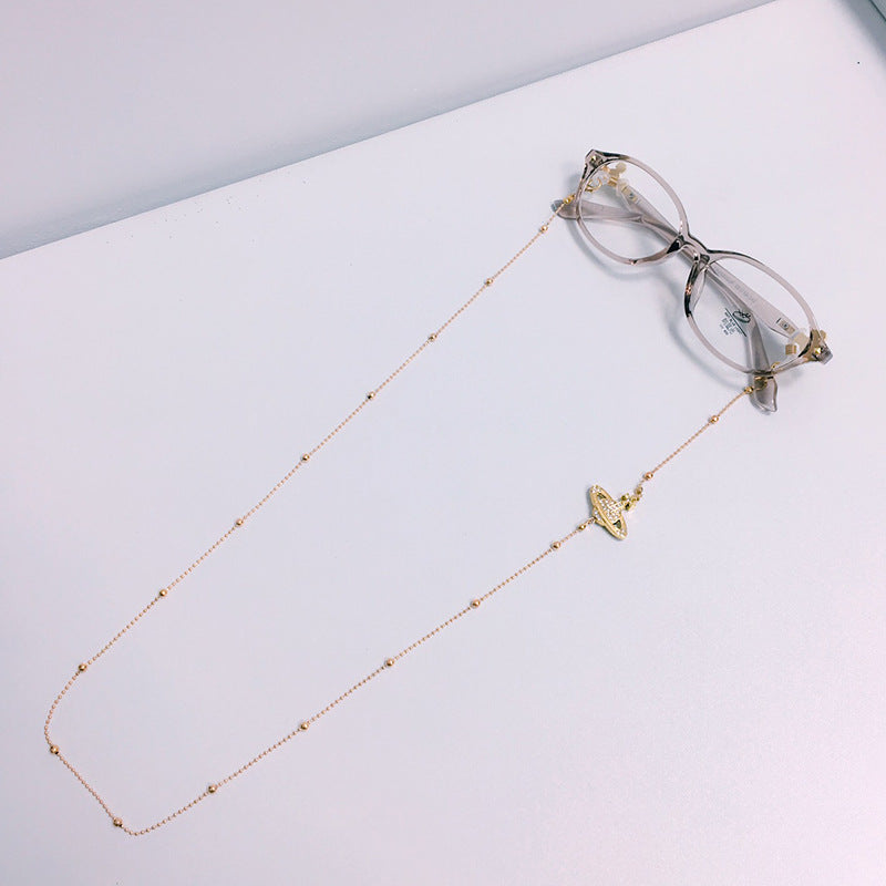 Decorative glasses neck chain, featuring a chic design to keep your eyewear safe, secure, and easily accessible.