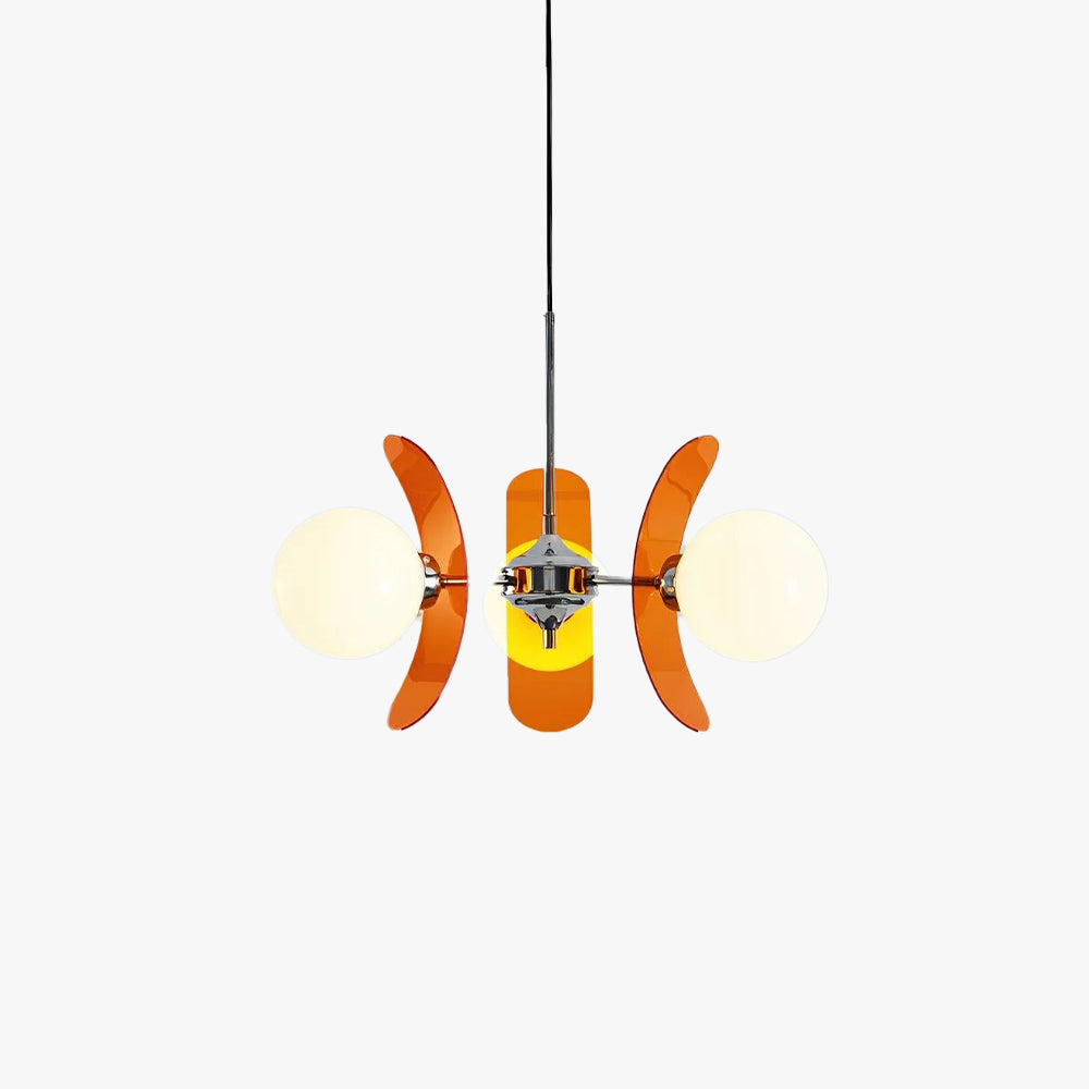 Elegant Hawii petal design pendant light for modern living rooms.