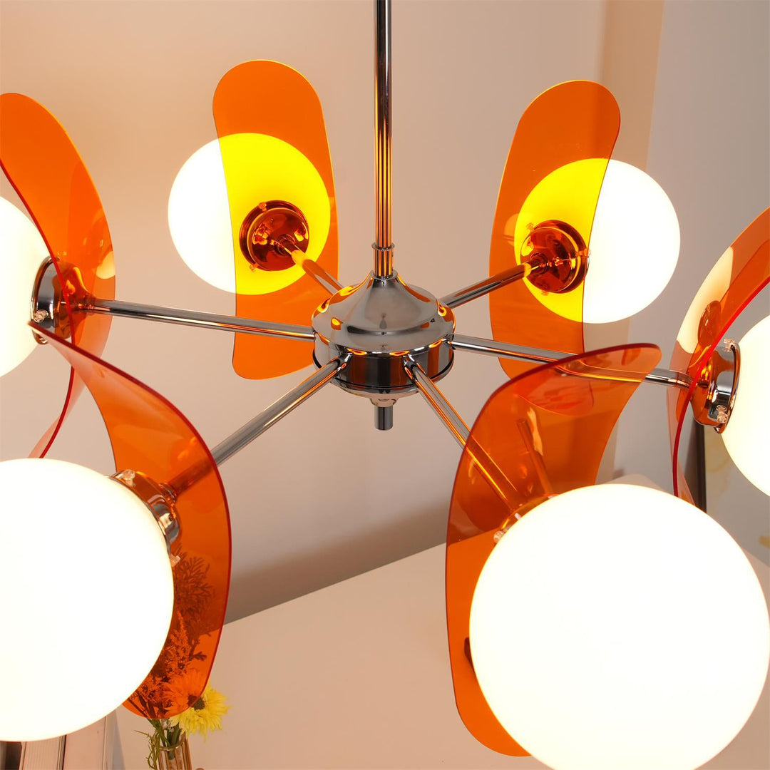 Designer Hawii petal pendant light for minimalist modern interiors.