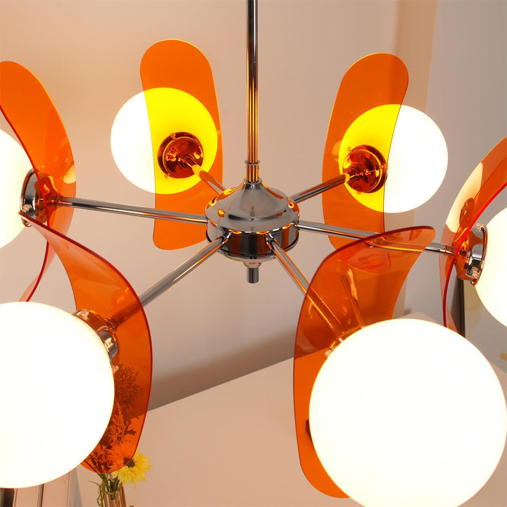 Designer Hawii petal pendant light for minimalist modern interiors.
