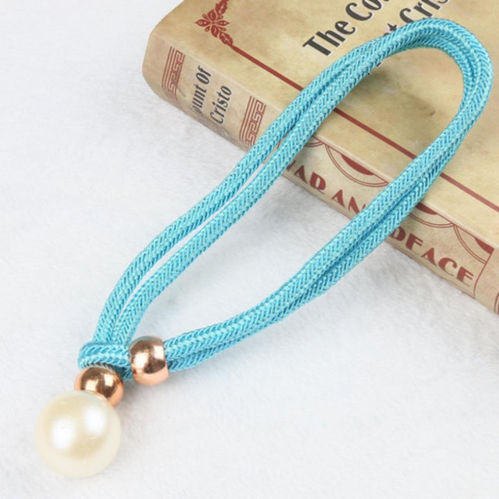 New elegant magnetic pearl curtain tie backs, a decorative and functional home accessory.