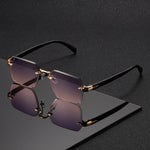 Gold frame gray powder