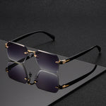 Gold frame double gray