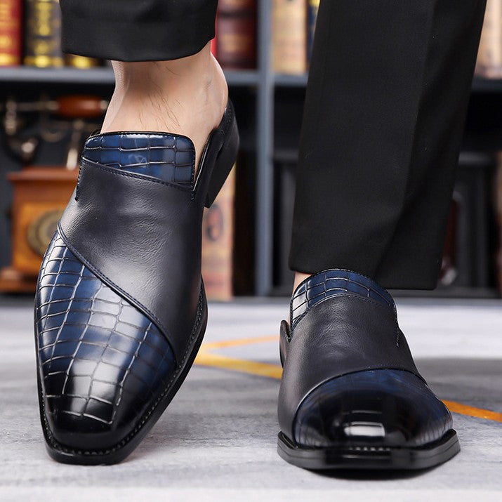 Men's elegant loafers for work or leisure. Comfortable slip-on footwear with cushioned insole.
