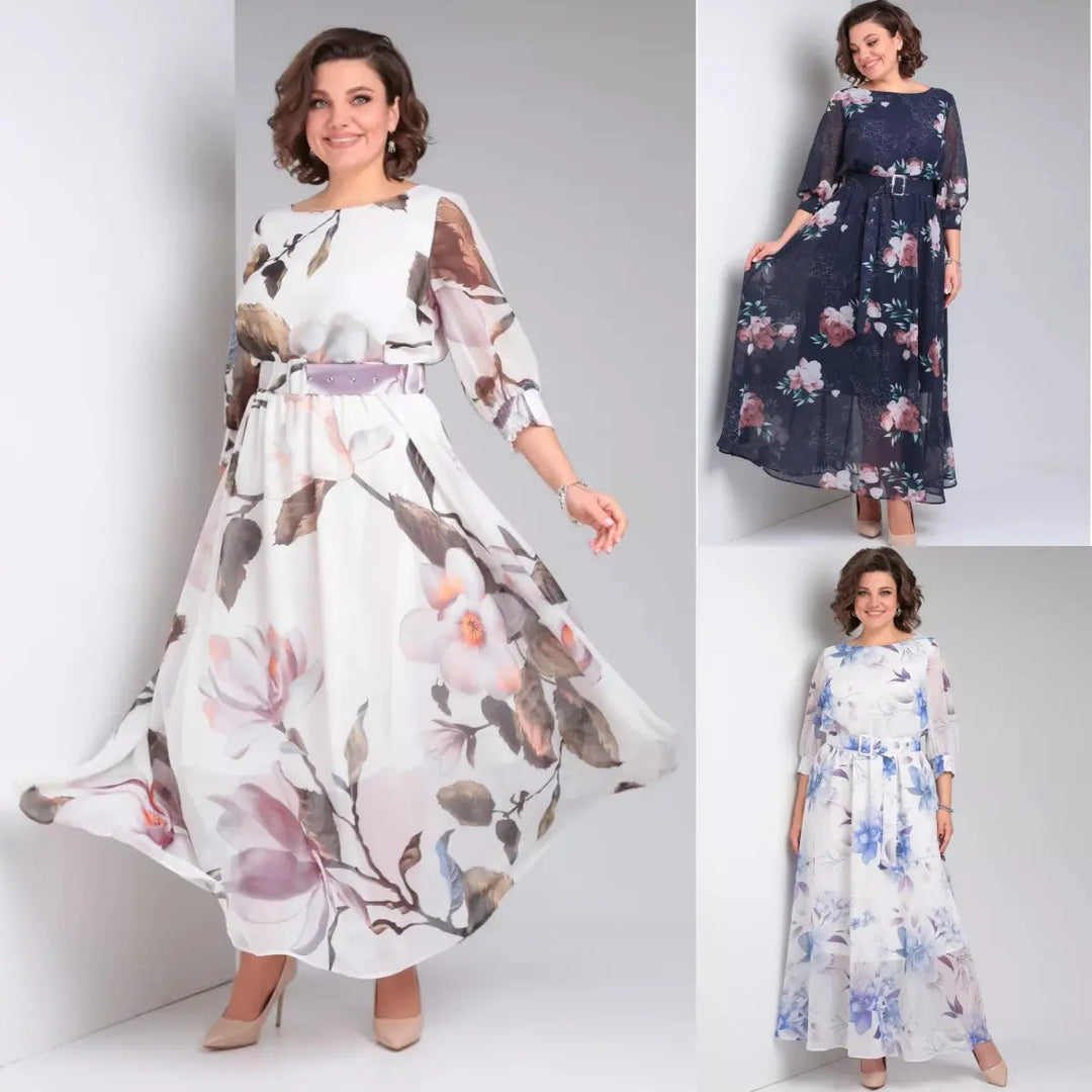 Pink women's eveningwear dress. Elegant design, comfortable fabric, perfect for special occasions.