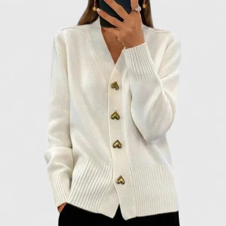 Everyday comfort with this elegant women's open front cardigan. Chic long sleeve knit for versatile all-season fashion.