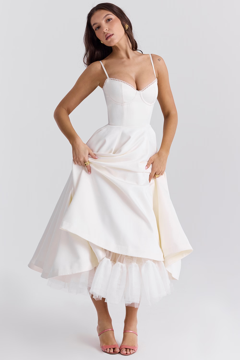 Graceful Royale formal evening gown for women, with a flattering fit for special occasions.