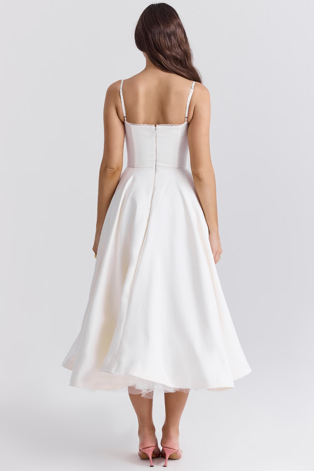 Stylish women's Royale midi dress. Perfect as a cocktail dress or for an elegant party.