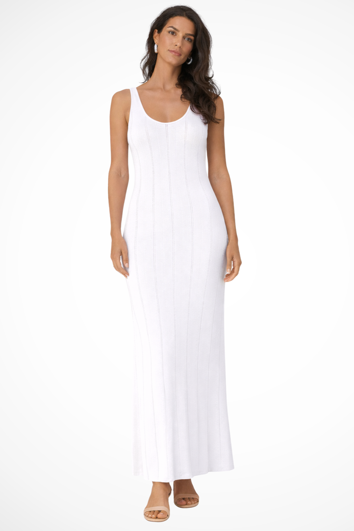 Chic women's sleeveless party maxi dress, an elegant choice for summer evening events.
