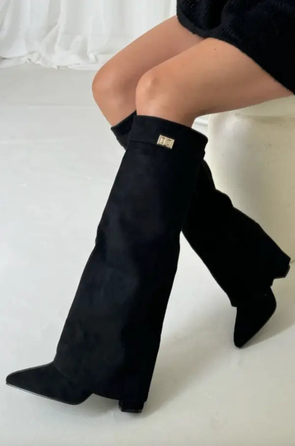 Versatile women's tall boots, elegant enough for formal wear, comfortable for everyday style.