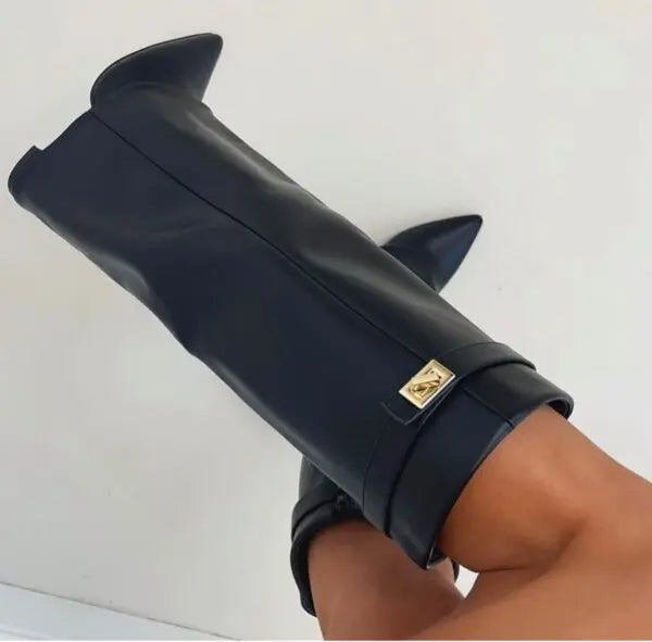 Premium elegant winter tall boots for women, ensuring style, warmth, and refined comfort.