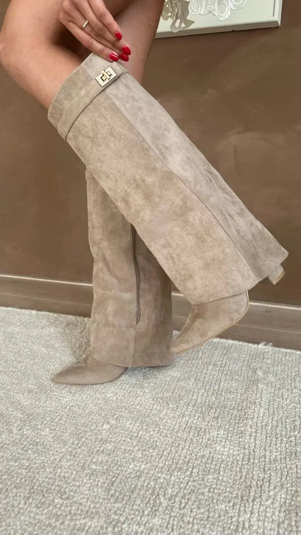 Timeless elegant tall boots for women, offering a refined silhouette and all-day comfort.