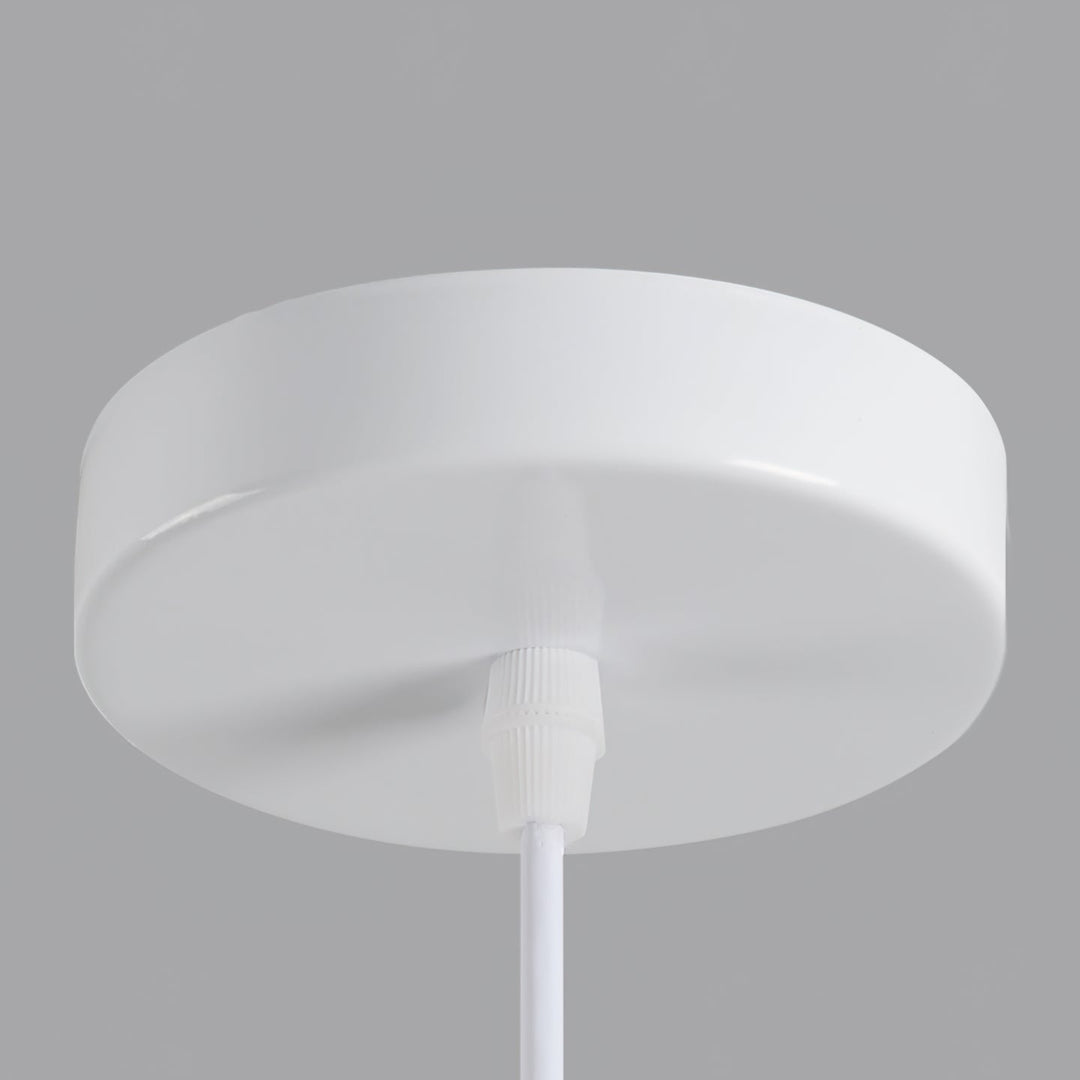 Elegant tiered ceiling lamp, a striking pendant light adding modern style to your home.