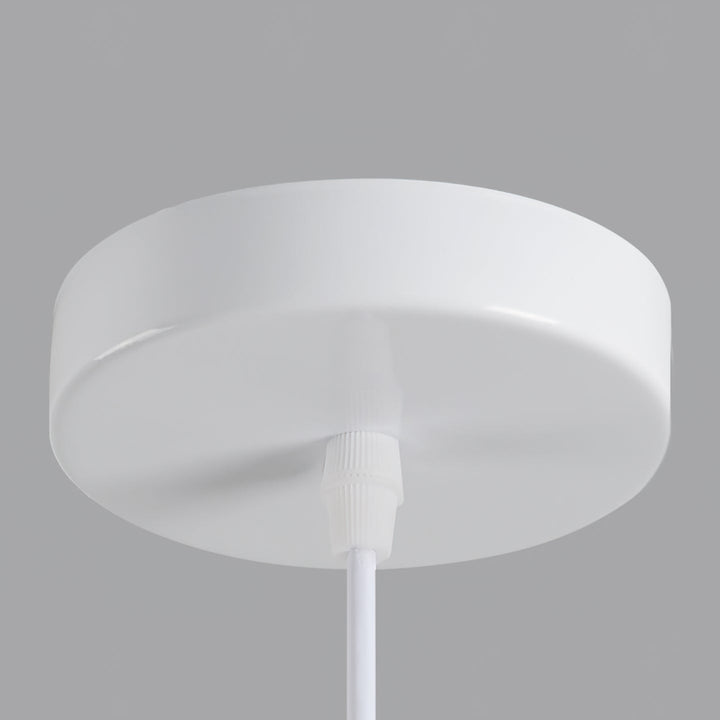 Elegant tiered ceiling lamp, a striking pendant light adding modern style to your home.
