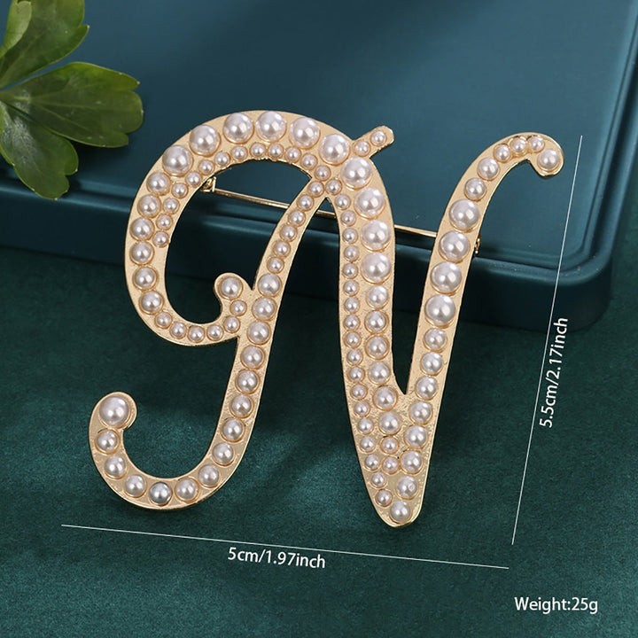 Large faux pearl hair clip, designed for a sophisticated women's look.